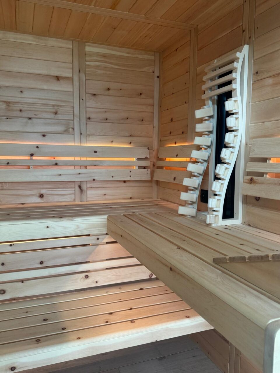 Sauna für Zuhause Kristall Installation Schopfheim bei Lörrach