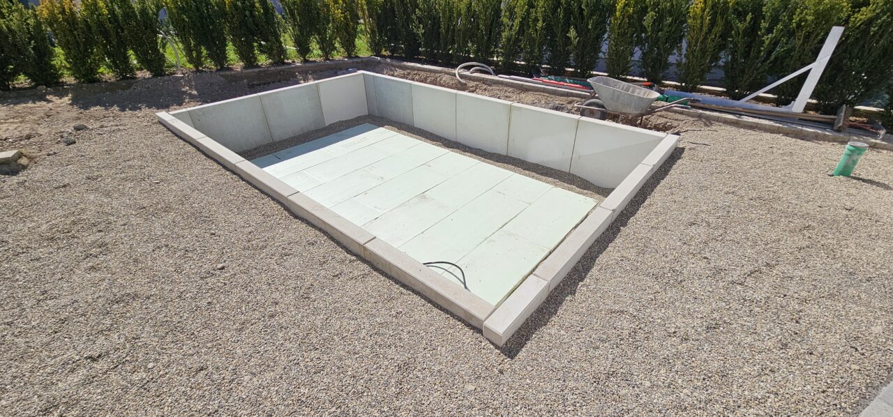 Swim Spa Installation Teil 1 - Voll integriert