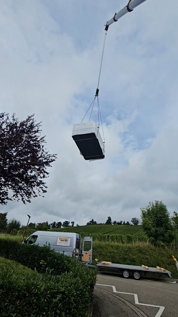 Schwimm Spa Schluchsee Installation in Gengenbach