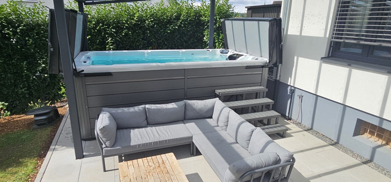 Schwimm Spa Schluchsee Installation in Gengenbach