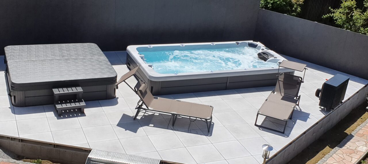 Swim Spa Schluchsee & Whirlpool Triberg Installation in Gengenbach