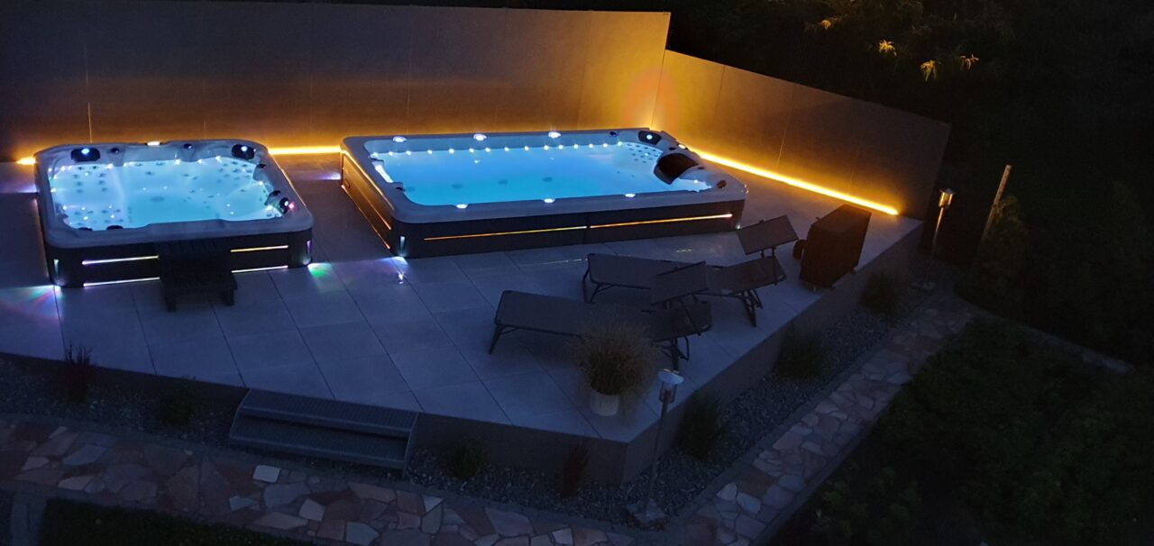 Swim Spa Schluchsee & Whirlpool Triberg Installation in Gengenbach