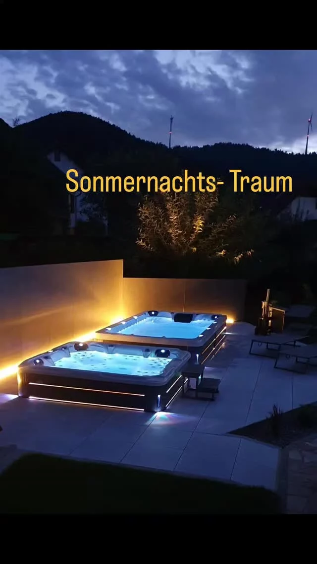 Dein perfekter Feierabend

✨ Wenn die Dämmerung den Himmel in warme Farben taucht, beginnt die schönste Zeit des Tages. 🍹🌅

Genieße einen entspannten Cocktail odee Bier im wohlig warmen Wasser des Swim Spa Schluchsee und lasse den Abend anschließend im Whirlpool Triberg ausklingen. Die perfekte Kombination aus Bewegung, Entspannung und luxuriösem Wellness-Feeling – direkt bei dir zuhause.

💦 Wärme und Abkühlung spüren
🍸 Den Moment genießen.
🌲 Schwarzwald-Flair erleben.

Mit den exklusiven Wellnesslösungen von Black Forest Pools aus Gengenbach/Biberach 

#BlackForestPools #WellnessZuHause #Whirlpool #ortenau #SommerabendeGenießen